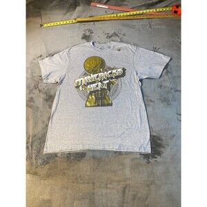 Maverick Heat, NBA, the Finals, Adidas Men’s Extra-Large Gray cotton T-shirt